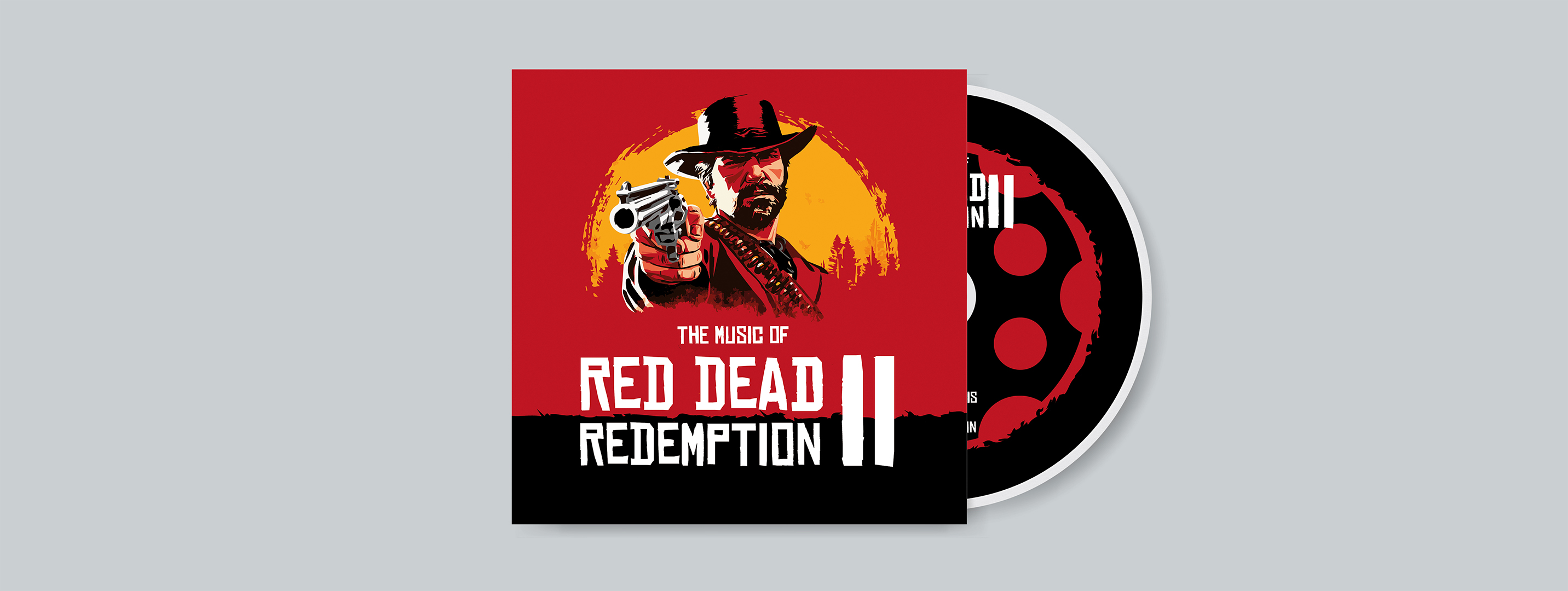 Segundo Mockup de la carcasa y el CD de Redd Dead Redemption 2